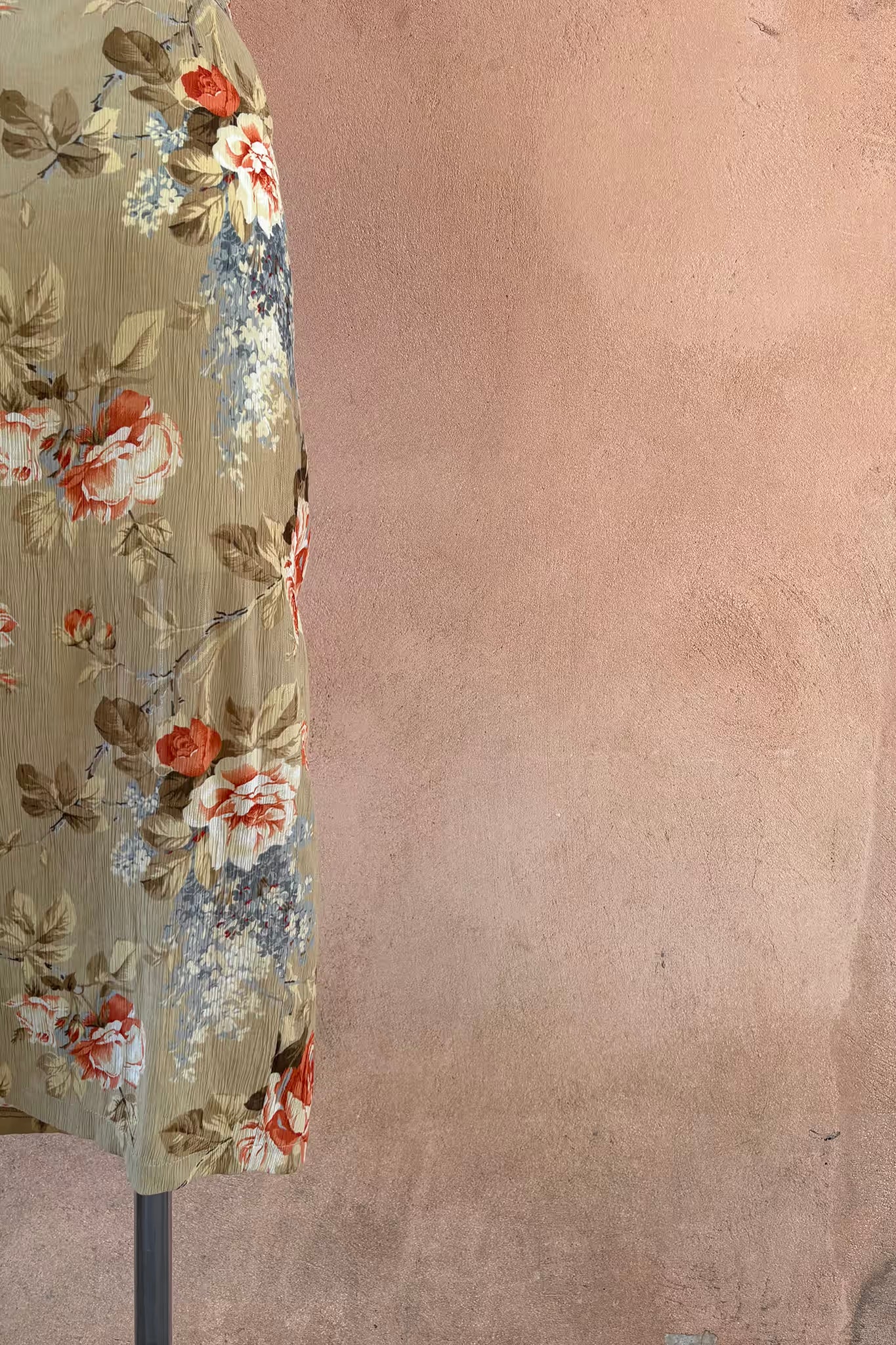 The 90s Sand & Flowers Maxi Wrap Skirt