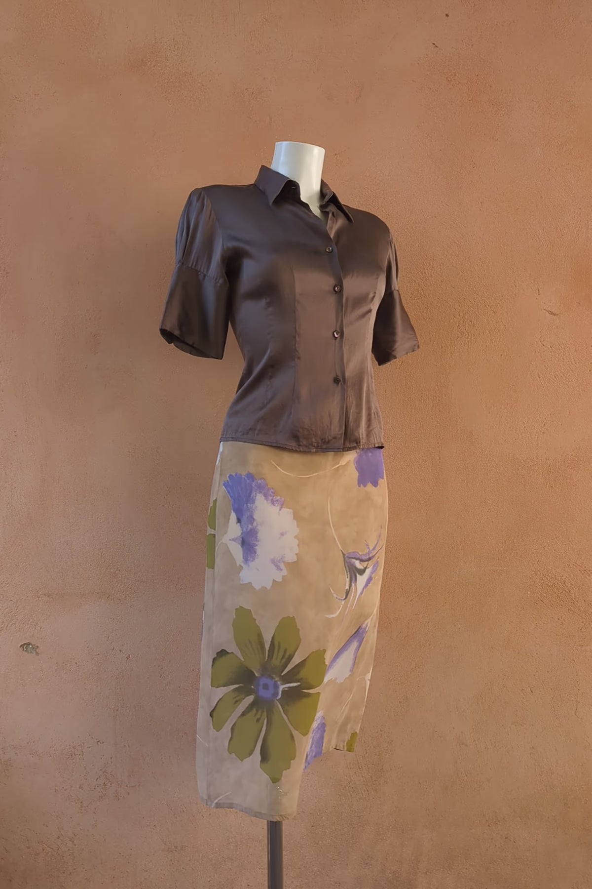 The Blunauta Silk blouse