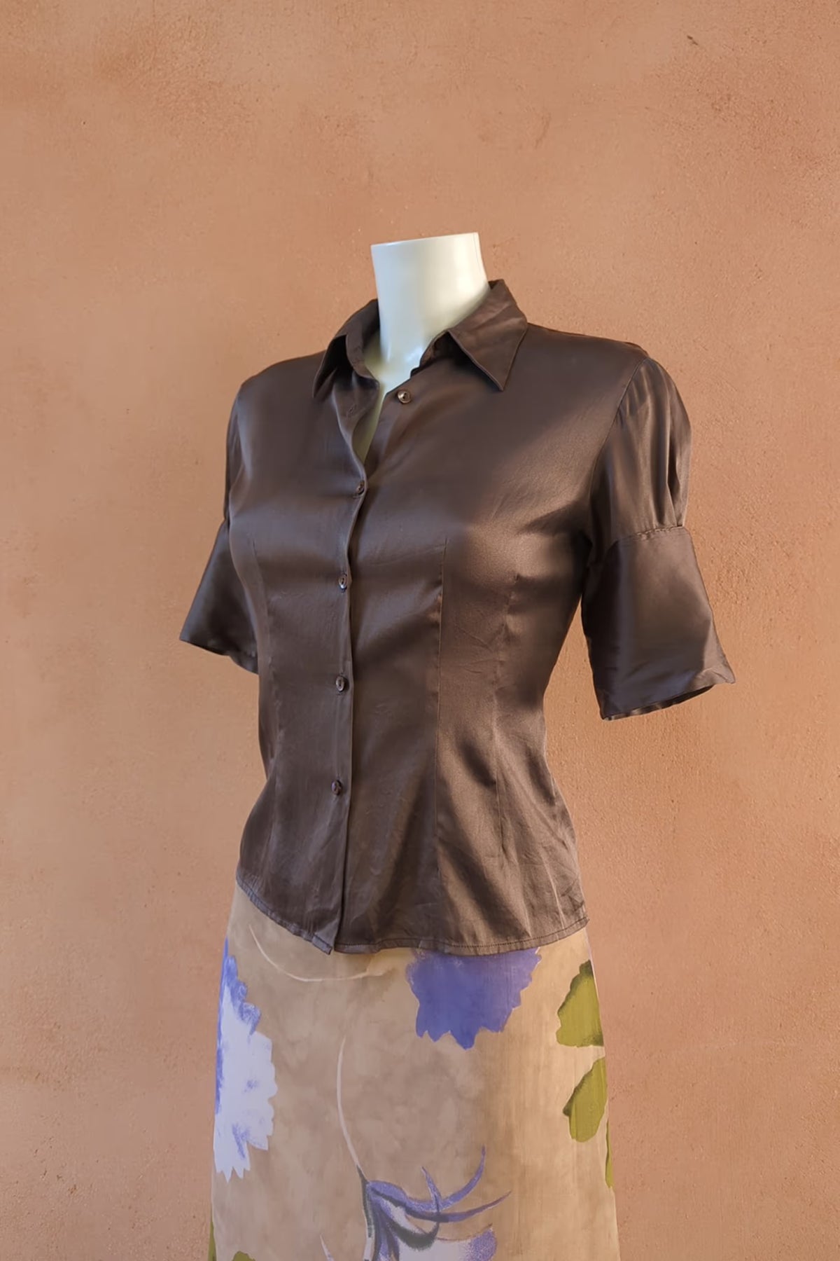 The Blunauta Silk blouse