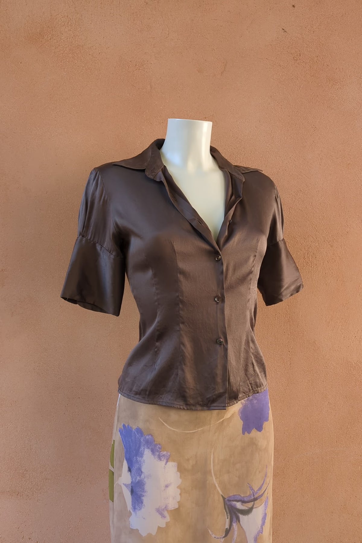 The Blunauta Silk blouse