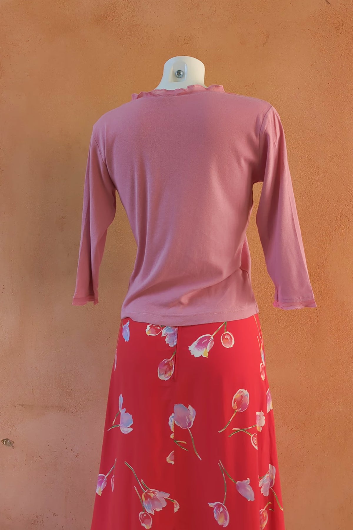 The Dusty Rose Cotton Top