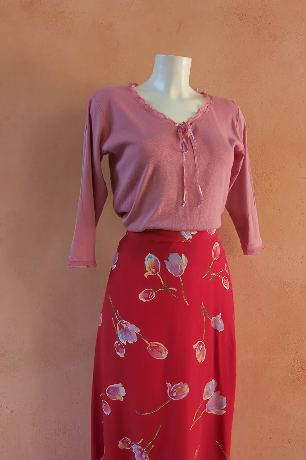 The Dusty Rose Cotton Top
