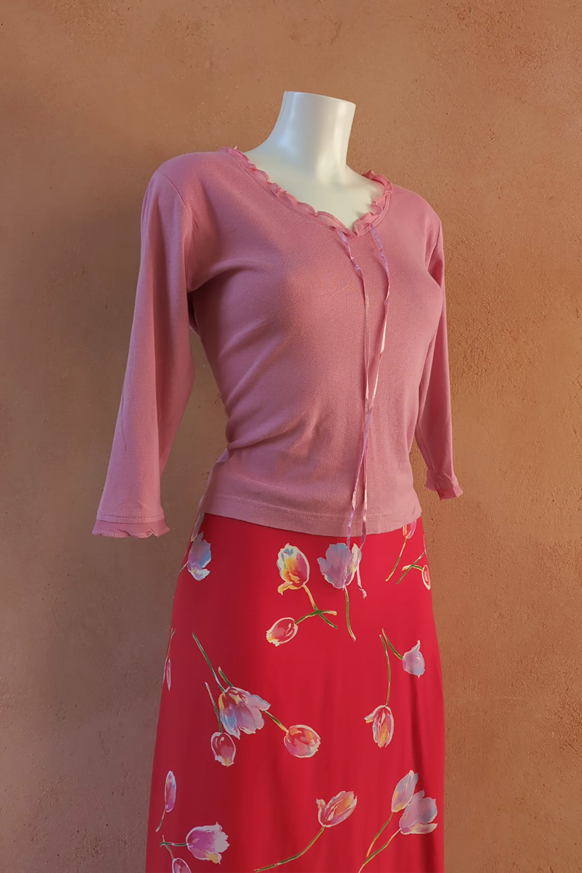 The Dusty Rose Cotton Top