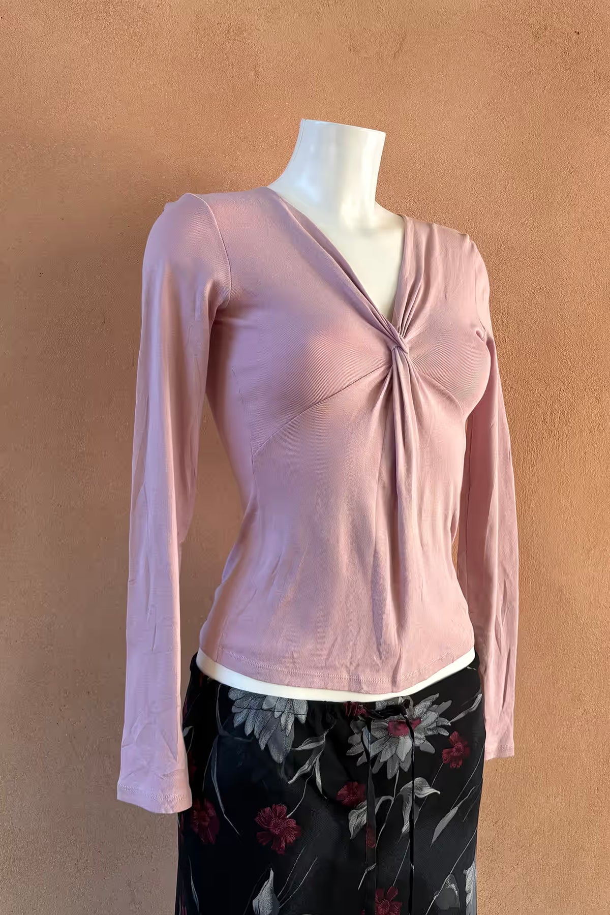 The Sisley Dusty Pink Cotton Top