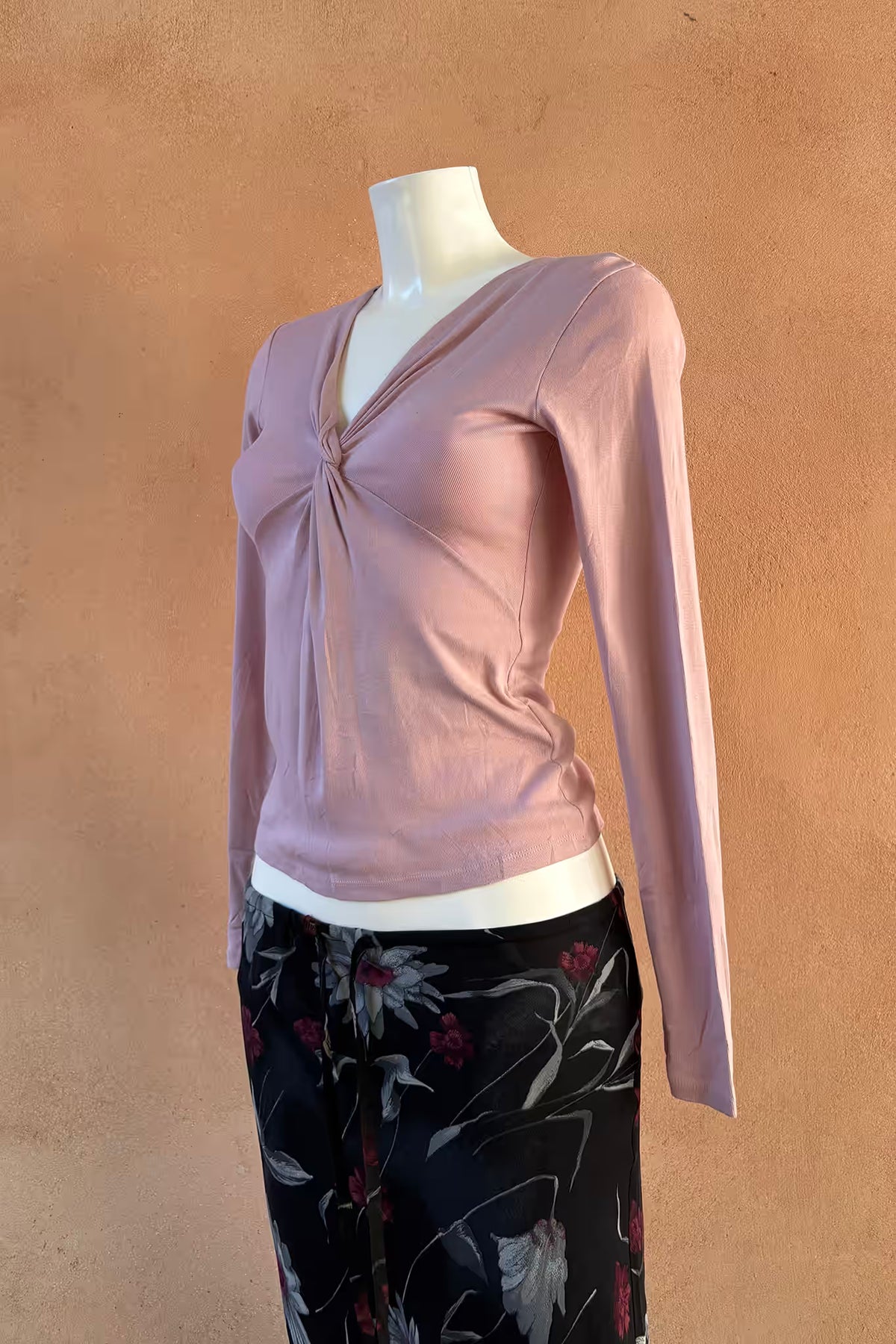 The Sisley Dusty Pink Cotton Top