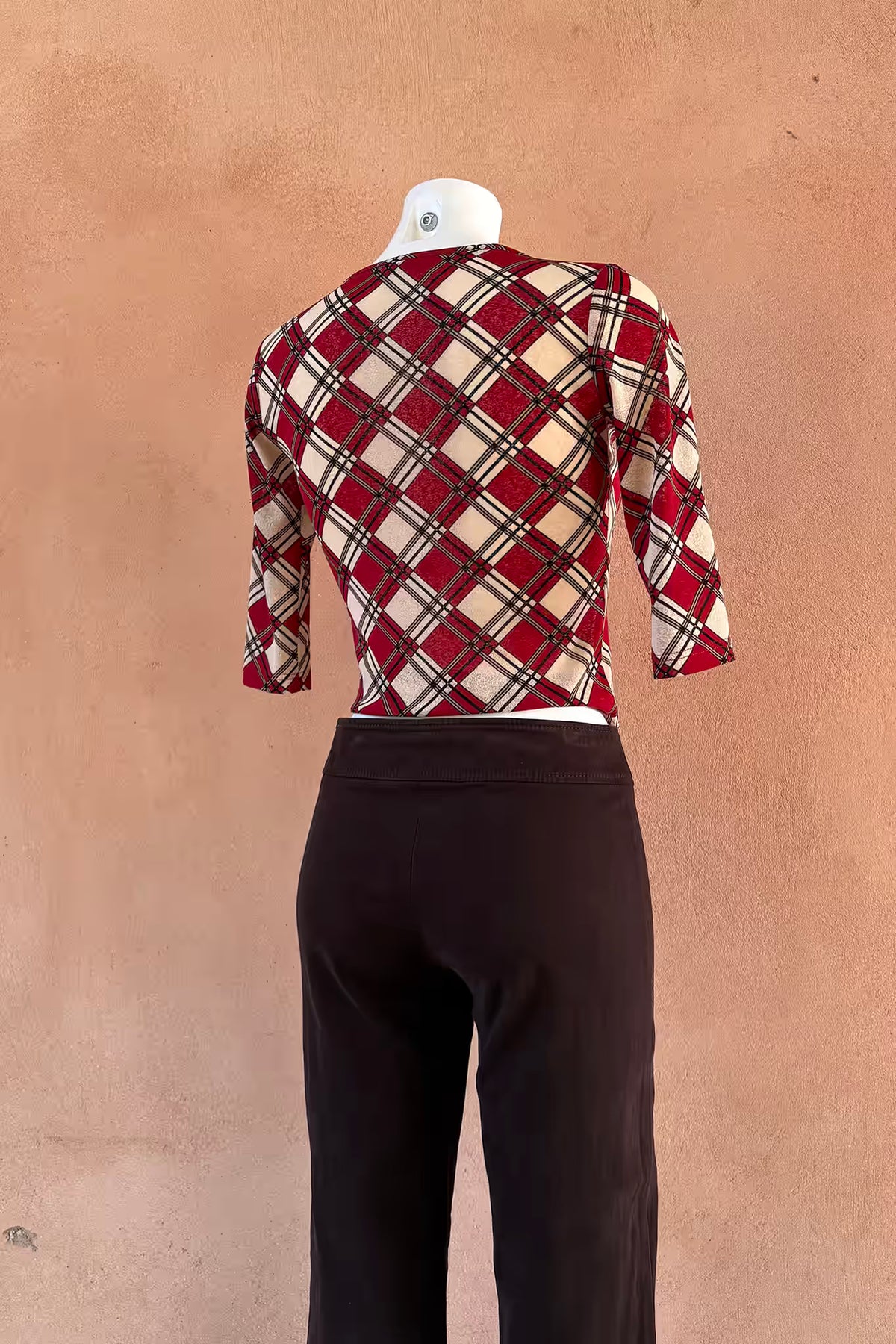 The Chocolate Brown Double Zip 90s Pants