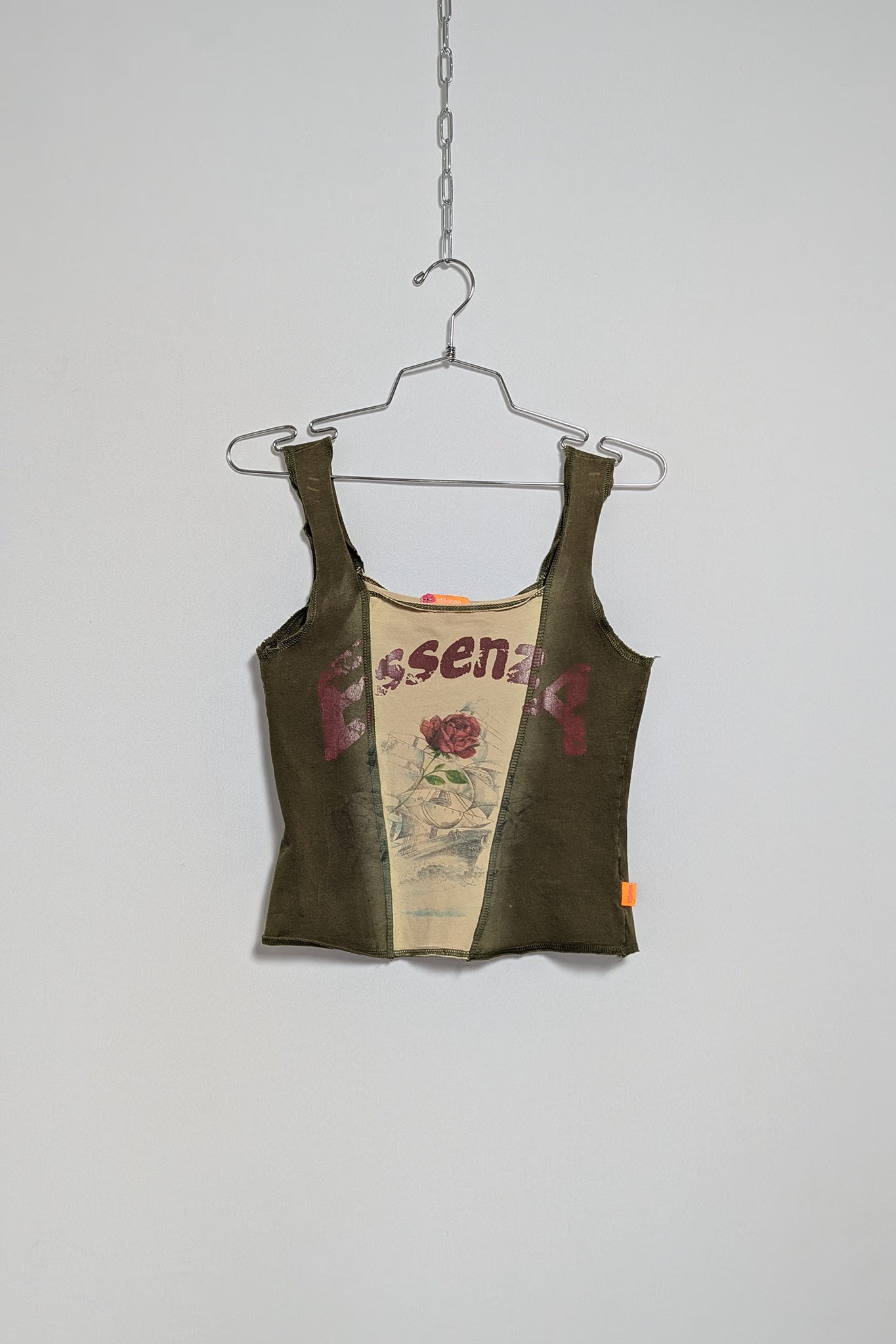 The Rose & Boat Cotton Tank Top