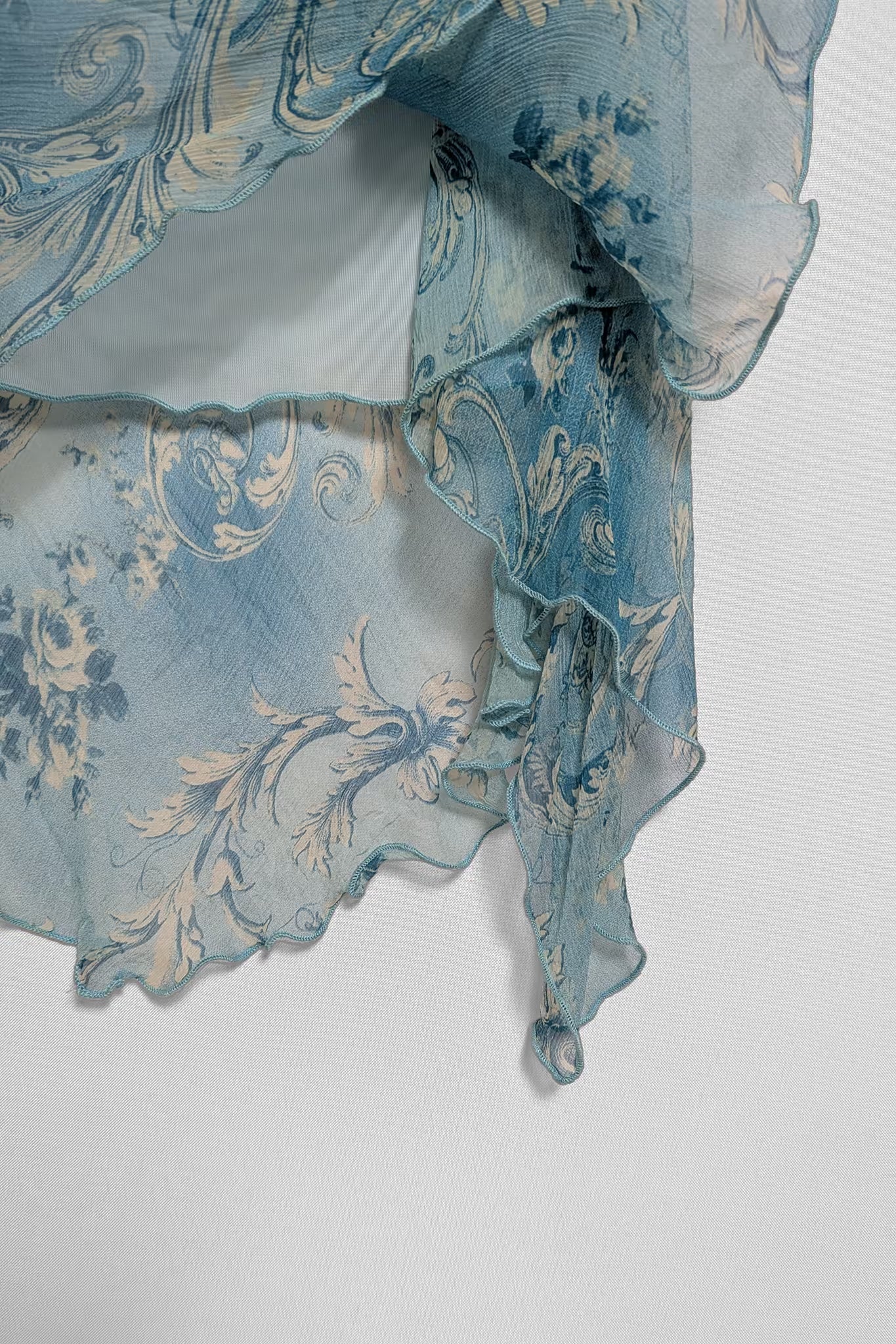 Oviesse Turquoise Silk Fairy Skirt