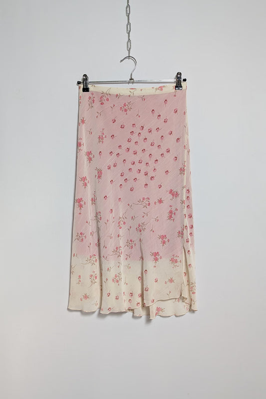 The Pink Lining Viscose Skirt