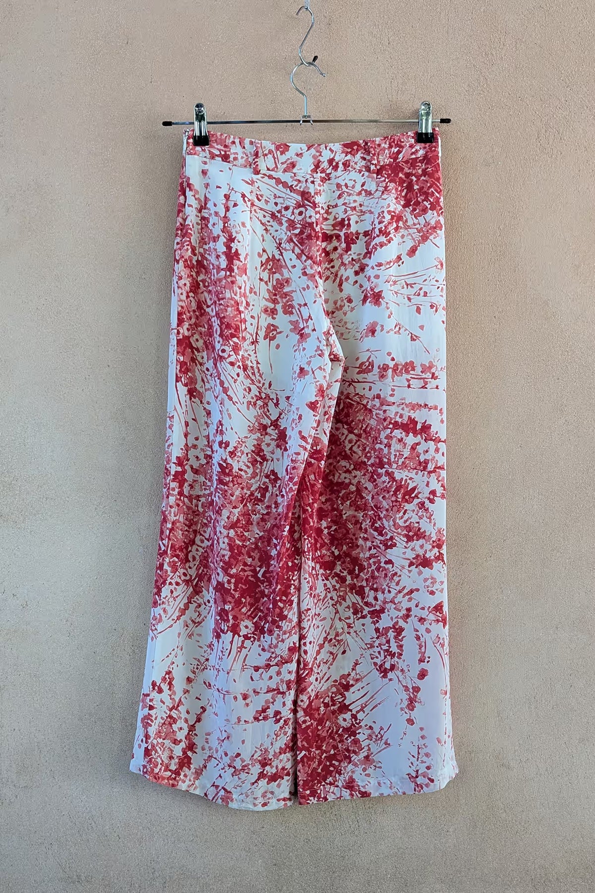 The Les Copains Japanese Watercolor Silk Pants
