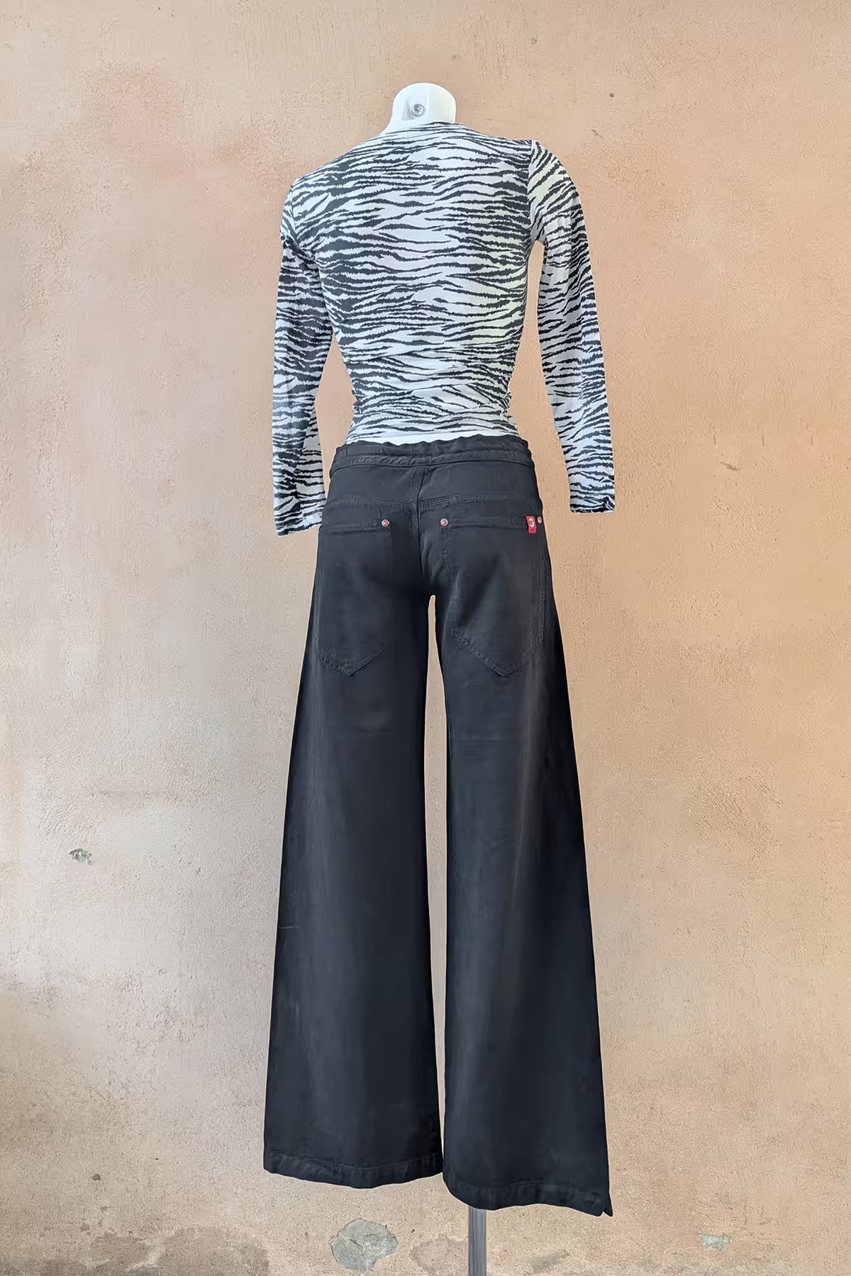 The Pinko Zebra Mesh Top