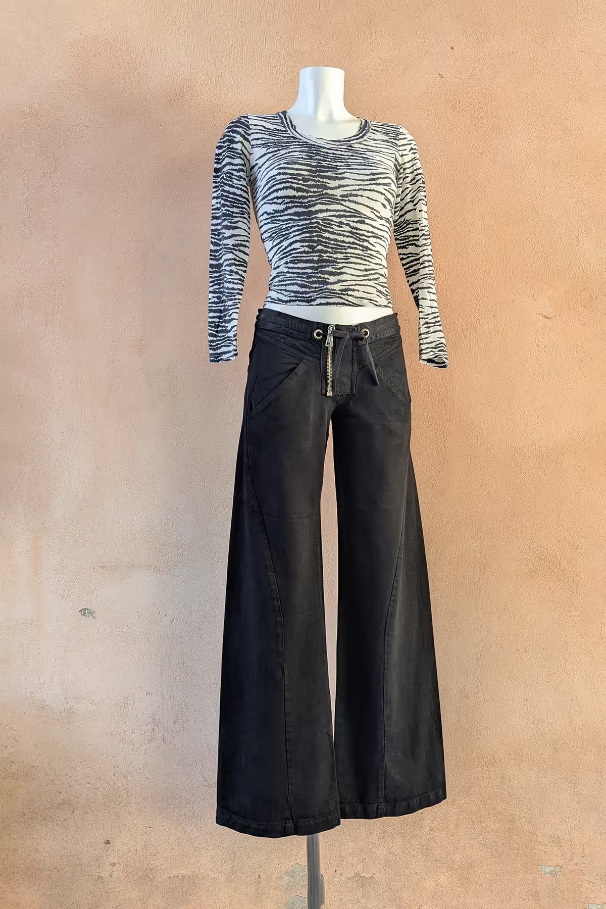 The Black 90s Cotton Pants