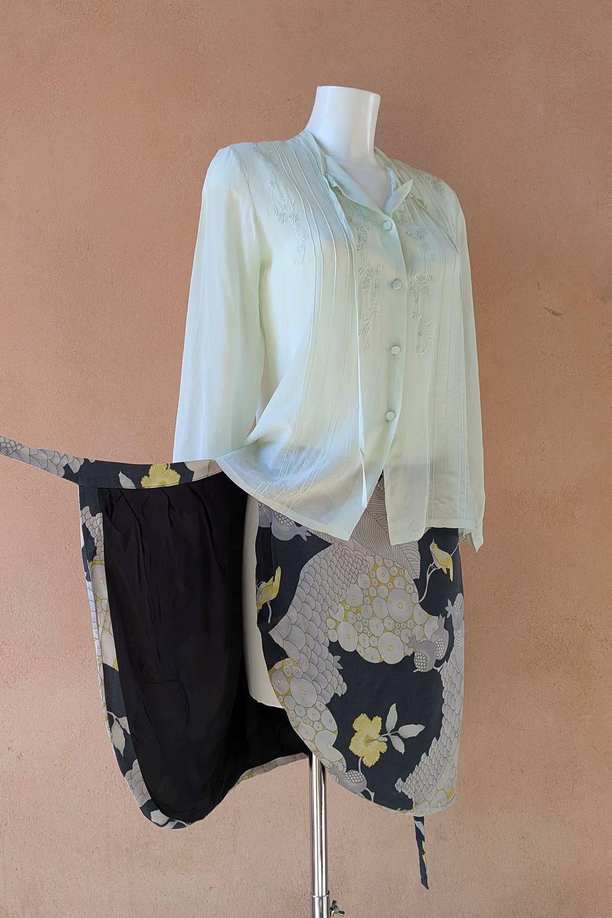 The Silk Wrap Skirt