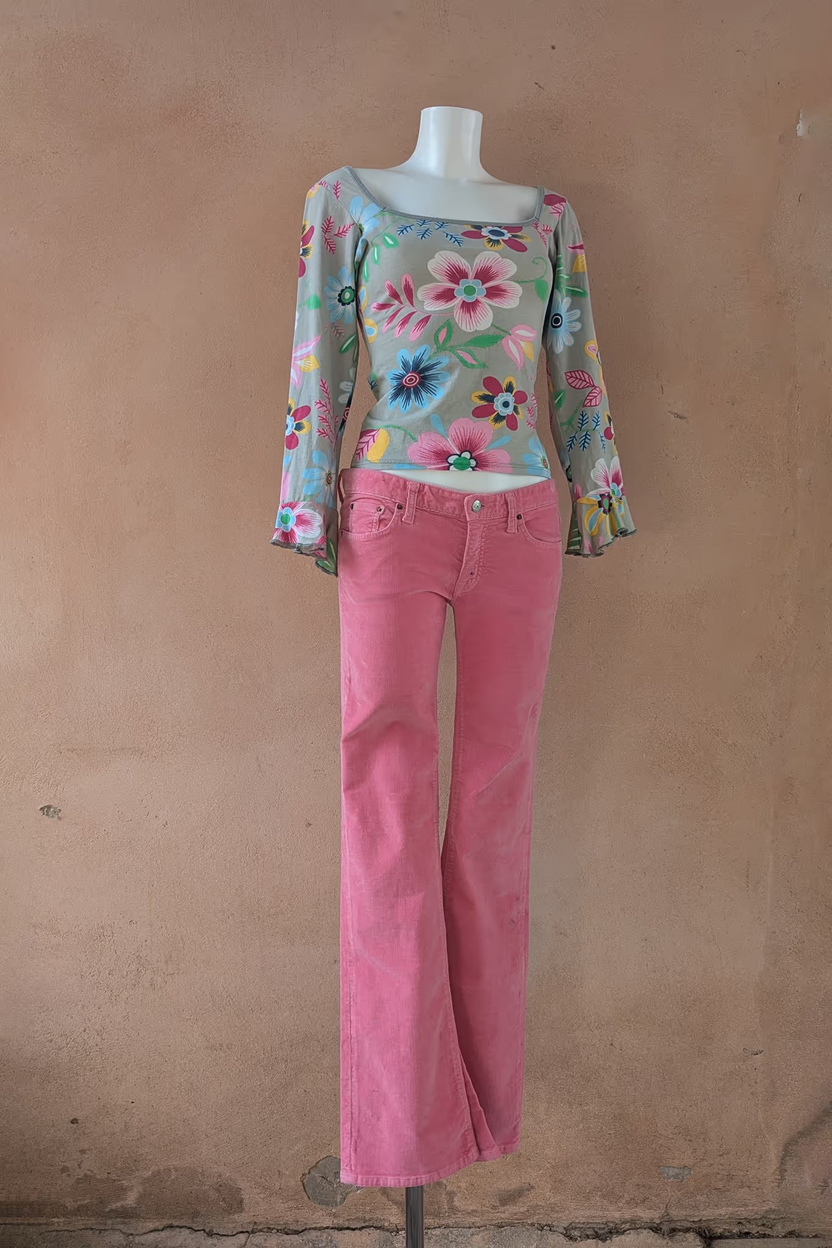 The Happy Floral Cotton Top