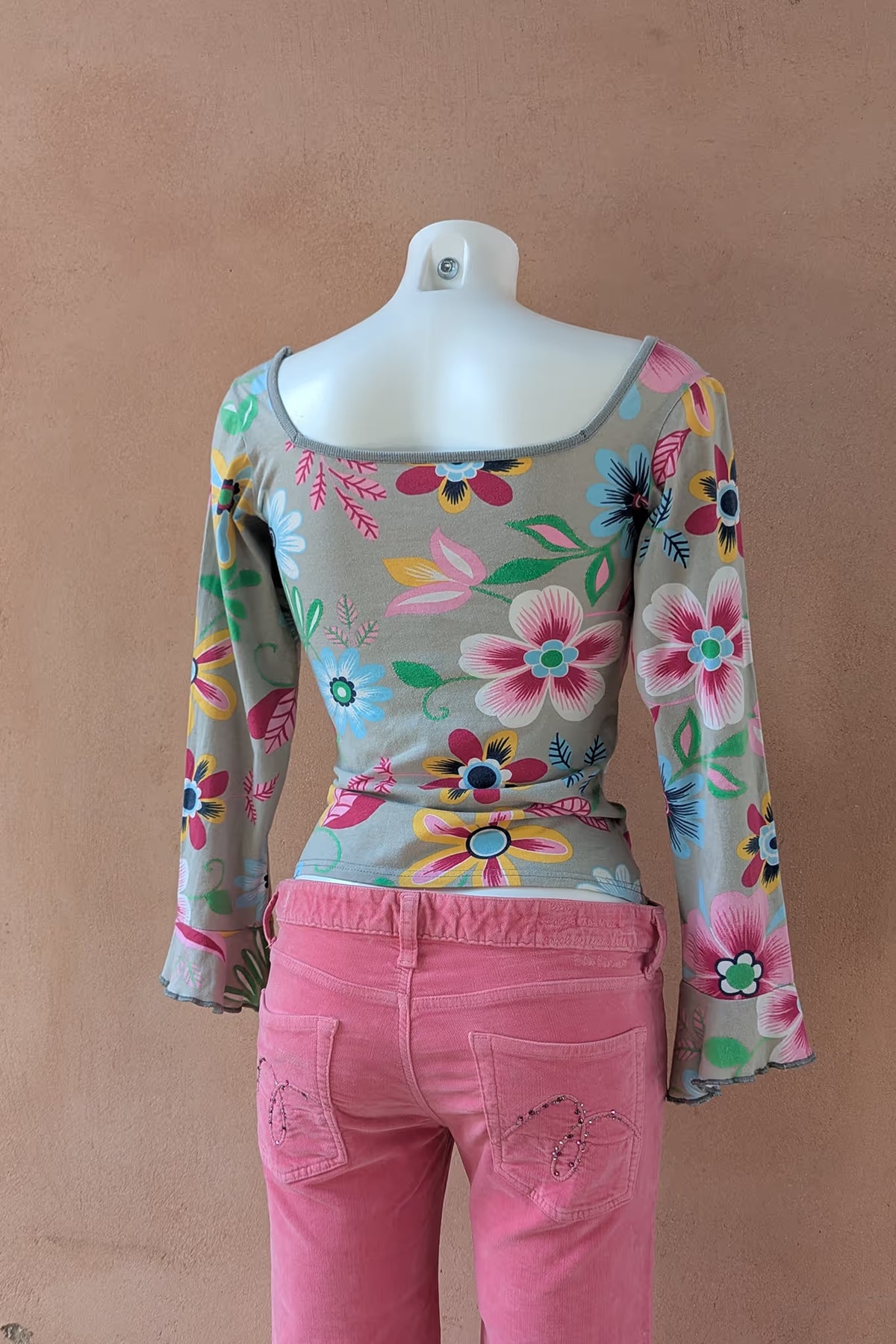 The Happy Floral Cotton Top