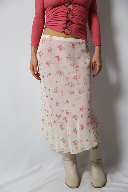 The Pink Lining Viscose Skirt