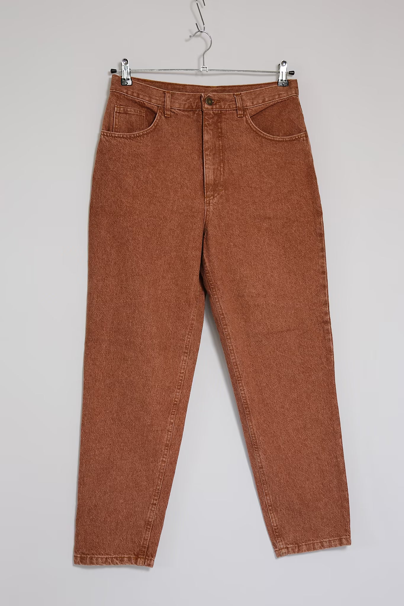 The 90s Smokey Warm Orange Denim