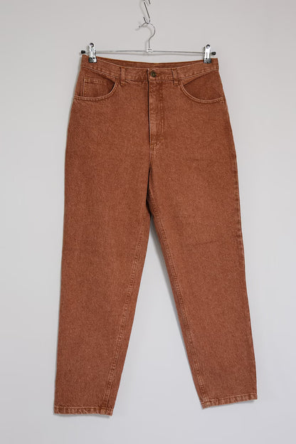 The 90s Smokey Warm Orange Denim