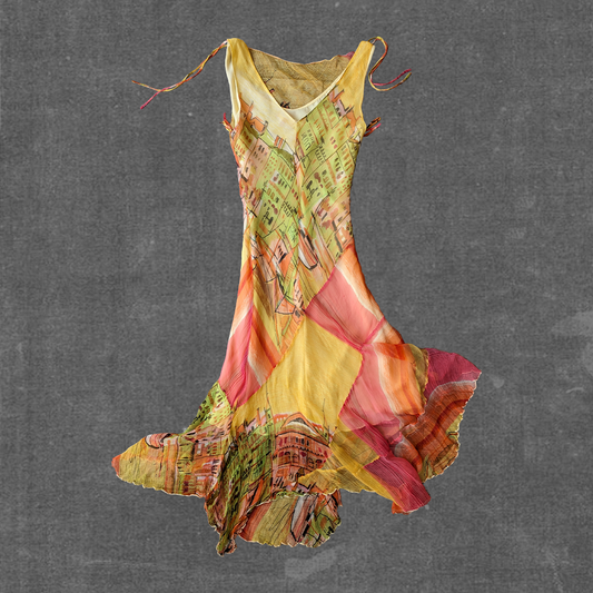 Asymmetric Y2K Fairy Dress